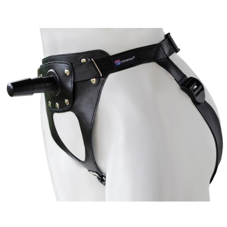 Унисекс страпон Lovetoy Soft-Принц