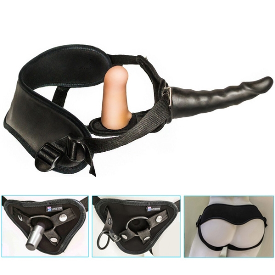 Страпон с 2 насадками Woman Strap 6,5&quot;