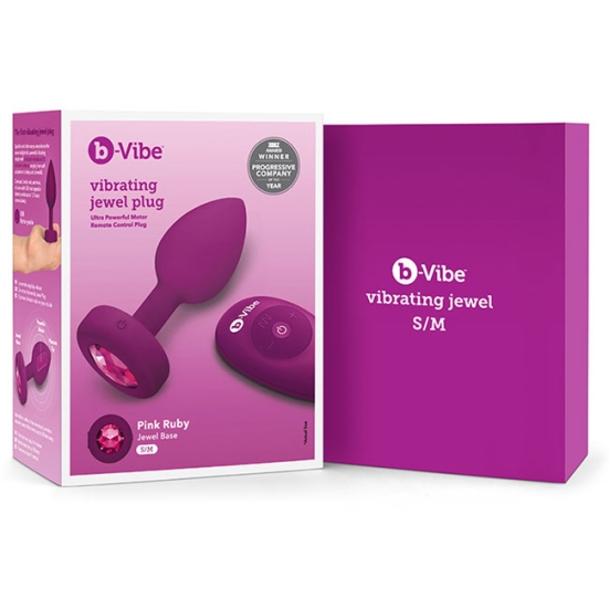 Вибро-пробка Vibrating Jewel Plug S/M