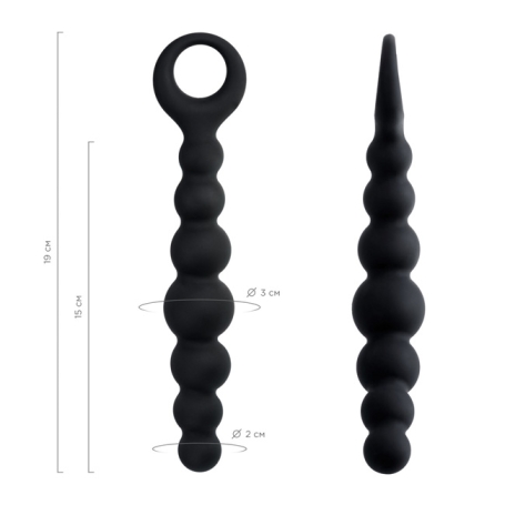 Анальные шарики Carina POPO Pleasure