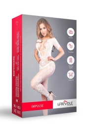 Белый комбинезон Le Frivole 04502