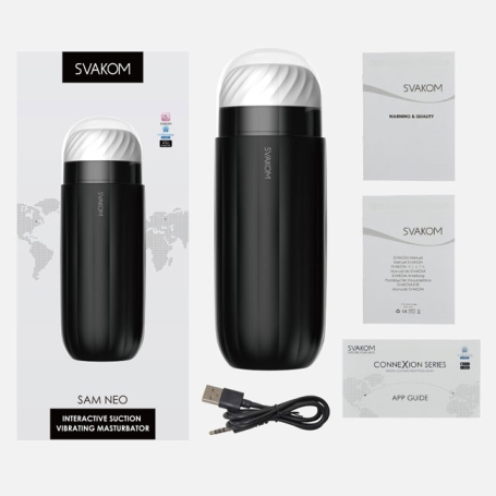 Автоматический мастурбатор Svakom Sam Neo