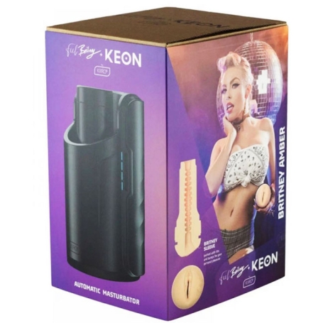 Автоматический мастурбатор Kiiroo Keon - Britney Amber